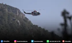 İzmir’in Urla ilçesinde bir askeri helikopter düştü