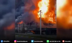 Kemalpaşa'da lojistik firmasının deposunda yangın çıktı