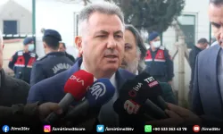 Vali Elban İzmir’deki yangında incelemelerde bulundu