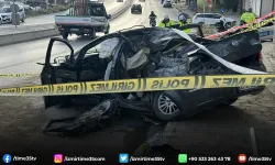 İzmir’de korkunç trafik kazası: 1 ölü, 1’i ağır 2 yaralı