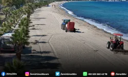 Aydın Büyükşehir Kuşadası sahillerini yaz sezonuna hazırlıyor