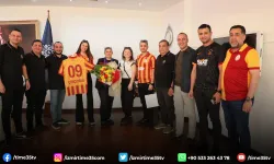 Aydın Galatasaray Taraftarlar Derneği'nden Başkan Çerçioğlu'na ziyaret