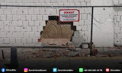 Hırsızlar bu kez de tarihi Kardiçalı Han'ın duvarlarını kırarak talan etti