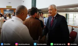 Başkan Türkmen, belediye personeli ile bayramlaştı
