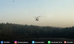 İzmir'de orman yangınıyla mücadele 18'inci saatte
