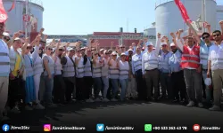 Zeytinyağı fabrikası işçileri 31 gündür grevde