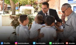 İlk okul çantası Yiğit’ten