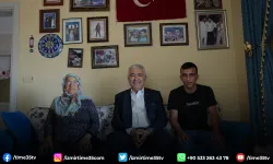 Zafer bayramında şehit aileleri unutulmadı
