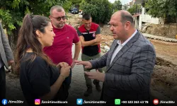 Başkan Çiçek olay yerinde