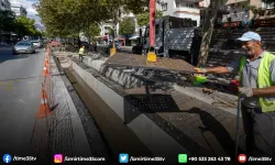 Girne Caddesi’ndeki mazgallar yenileniyor