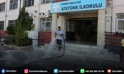 Selçuk’ta okullarda temizlik alarmı