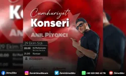 Bornova'da Cumhuriyet coşkusu Anıl Piyancı ile yaşanacak