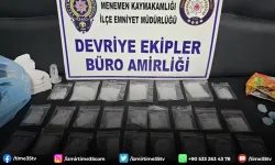 3 uyuşturucu taciri polis devriyesinde yakalandı