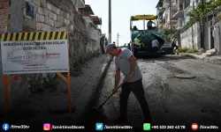 Bornova'da asfalt seferberliği: "Yol sorunu kalmayacak"