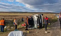 Tanker ile işçi servisi çarpıştı:  1 ölü, 17 yaralı