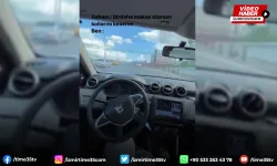 Trafik magandası diziyle makas attı, o anları paylaştı