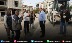 Başkan Çiçek, hizmetleri yerinde takip ediyor