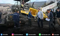 Bornova’da yol çalışmaları tam gaz devam ediyor