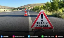 Afyonkarahisar'da trafik kazası: 2 yaralı