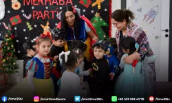 Bornova’da miniklere yeni yıl coşkusu