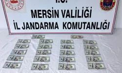 Mersin'de sahte dolarlar ele geçirildi