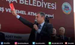 Özgür Özel, İzmir’den seslendi: Kırmızı kart mesajı