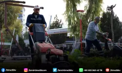 Bayraklı'da parklara kapsamlı bakım