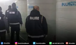 Binlerce litre kaçak alkol ele geçirildi