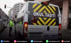 İzmir'de okul servislerine sıkı denetim: 38'i trafikten men edildi