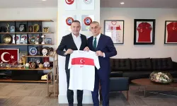 Marijan Kustic'ten, TFF Başkanı Hacıosmanoğlu'na ziyaret