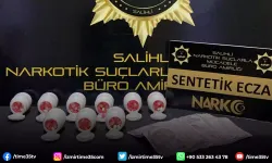 Manisa’da 500 sentetik ecza ele geçirildi