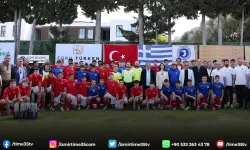 Türk-Yunan Dostluk Maçı Çeşme’de oynandı