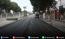 Urla’da yollar modern görünüme kavuşuyor