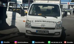 Dikili Belediyesinin 'ATA' plakalı çöp taksisi ilçede tepkiyle karşılandı