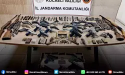 18 ruhsatsız tabanca ve av tüfeği ele geçirildi