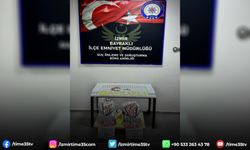 Bayraklı'da binlerce uyuşturucu hap ele geçirildi
