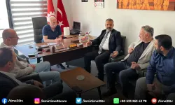 Aslanoğlu’ndan grev öncesi DİSK’e kritik ziyaret