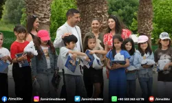 Başkan Günel küçük hemşehrileri ile birlikte can dostları ziyaret etti