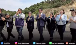 Başkan Önal, şantiyede işçilerle buluştu