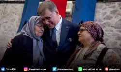 Başkan Tugay şehit anneleri ile bir araya geldi
