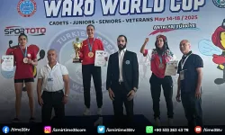 Bayraklılı sporcu dünya şampiyonu oldu