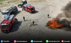 Çeşme’de ‘Yangın Söndürme Tatbikatı’ gerçekleştirildi