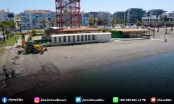 Güzelbahçe’de tekneler için çekek yeri yapıldı