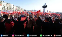 İzmir’de Millet İradesine Saygı mitingi