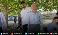 İzmir'de sağlıklı yaşam için boy ve kilo ölçümü uygulaması