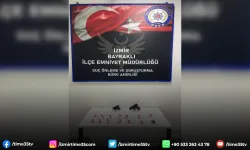 İzmir'de zehir taciri 3 şüpheli yakalandı
