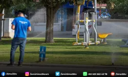 İzmir’in parklarında su kaybına geçit yok