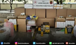 Jandarma ekipleri 685 bin makaron ele geçirildi