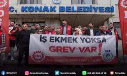 Konak Belediyesi'nde grev krizi: Uzlaşma sağlanamadı