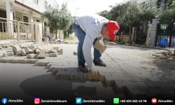 Menderes’te yol tamir seferberliği